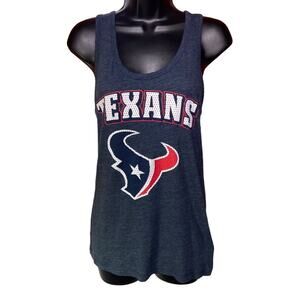 NFL Texans Navy Blue Tank Top